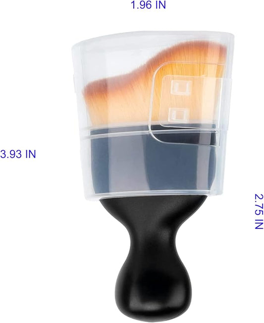 Vingtank 4 Pack Car Interior Cleaning Soft Brushes, Car Interior Beauty Brush,Car Interior Dusting Brush,Suitable for Cleaning Car Interior or Exterior,Air Conditioning Vents, Leather,Computers