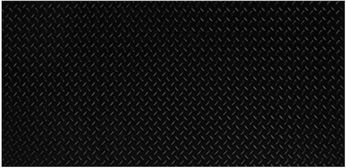 RESILIA Heavy Duty Garage Floor Runner & Protector Mat - Slip Resistant Diamond Plate PVC Mats - Water, Spill, & Stain Resistant, Black (4 feet x 20 feet), Made in The USA