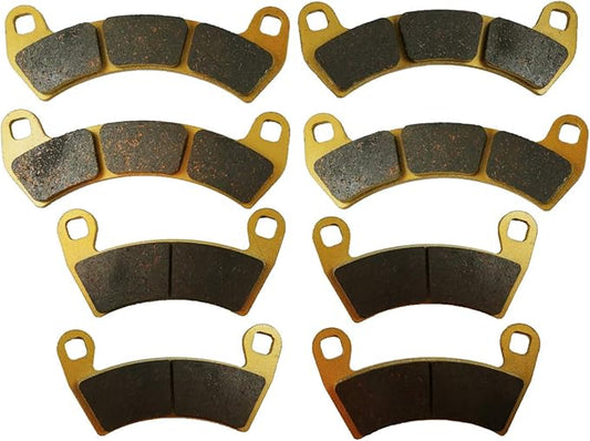 Polaris RZR XP TURBO/XP 4 TURBO/PRO XP/PRO XP 4 2016-2025 Ceramic Brake Pad Set Front & Rear