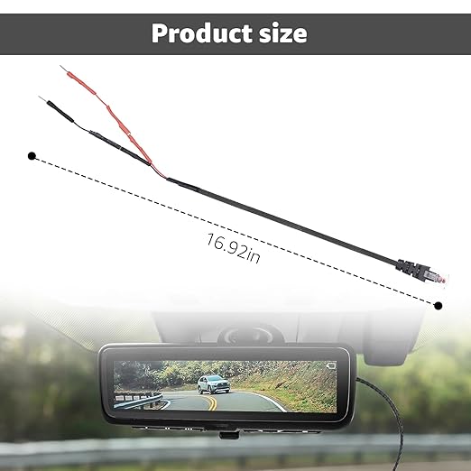 RJ11 Power Cord for Radar Detector,Replacement for Escort Radar 9500i,MAX360,Cobra,Radenso XP SP,for Uniden R1 R3 R4 R7 R8,Beltronics Vector RX65 STI,Valentine 1 Gen 1 Gen 2 etc.