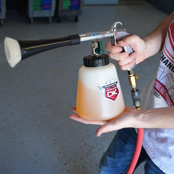 Detail King Interior Super Soap - Car Interior Cleaner, Upholstery Cleaner - Gallon - Makes 16 Gallons of solution