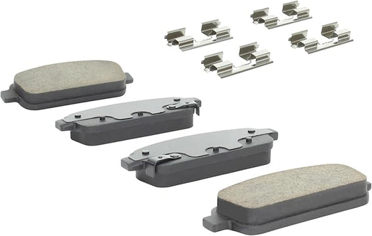 Premium Ceramic Rear Brake Pads (1001-1468C) Compatible with 2010-2019 Buick/Cadillac/Chevrolet (Cascada/Cruze/Cruze Limited/ELR/Encore/Orlando/Sonic/Trax/Verano/Volt)