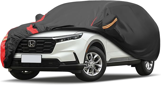 Waterproof All Weather Full Exterior Cover Rain Snow UV Protection Cover ,Car Cover Custom Fit for Toyota RAV4 1996-2025, Honda CRV 1997-2025.