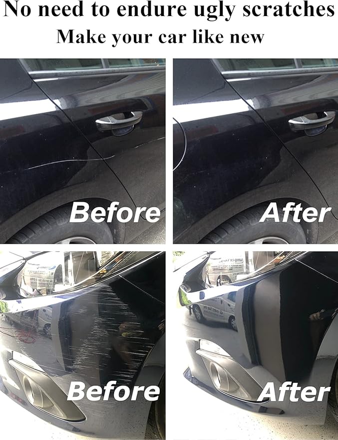 SYOAUTO Crystal Black Pearl NH731P Touch Up Paint Fit for Honda Auto Touch up Paint Scratch Repair Pen Brush and Tip 2 in 1 Crystal Black Pearl
