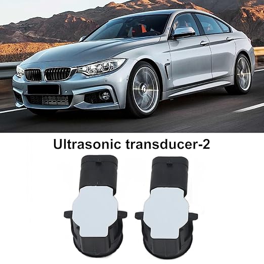2 PCS 66209261582 Car PDC Parking Sensor Bumper Parking Sensor for 2011-2021 BMW F20 F21 F22 F30 F31 F32 F33 320i 325i 328i 335i 428i 435i Replace# 66209261588 66209261589 66209261590 66209261591