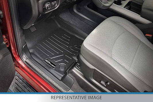 SMARTLINER Custom Fit Floor Mats 2 Row Liner Set for 2014-2020 Chevrolet Impala