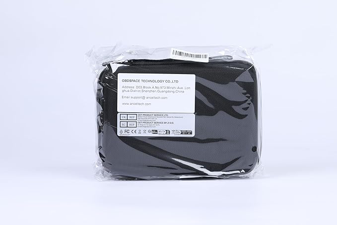 ANCEL Protective Case Storage Bag for OBD2 Scanner Code Reader Diagnostic Scan Tool Battery Tester