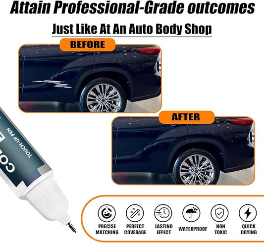 8S6 Dark/Nautical Blue Metallic Touch Up Paint for Toyota, Car Paint Pen Scratch Repair Two-In-One Touch Up Paint, Premium Car Scratch Remover for Deep Scratches