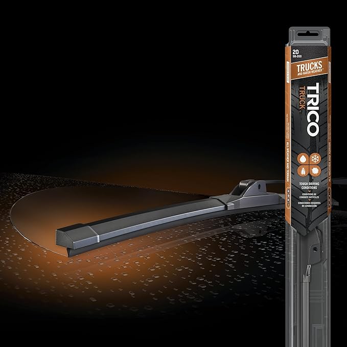 TRICO Solutions™ Truck 22 Inch & 18 Inch Pack of 2 High Performance Automotive Replacement Windshield Wiper Blade for 2015-2018 Colorado and 2015-2018 GMC Canyon (58-22185)