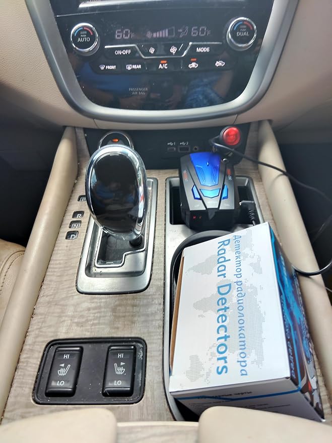 Speed Sentinel Radar Detector โ 360ยฐ Police Speed Sentinel Radar Detectors for Cars with Voice Alerts, City & Highway Modes, False Alert Filtering VG-2 Immunity