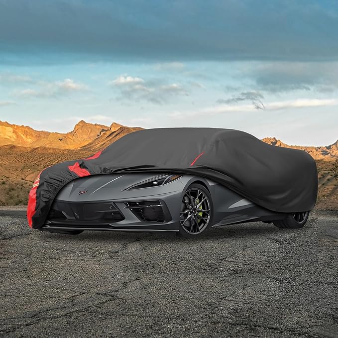 Car Cover Automobiles Waterproof All Weather for for Sports Coupe Fit Coupe Buick Lesabre,Cadillac de Ville/Eldorado,Chevrolet El Camino/Impala,Dodge Charger etc.(See Size Chart)