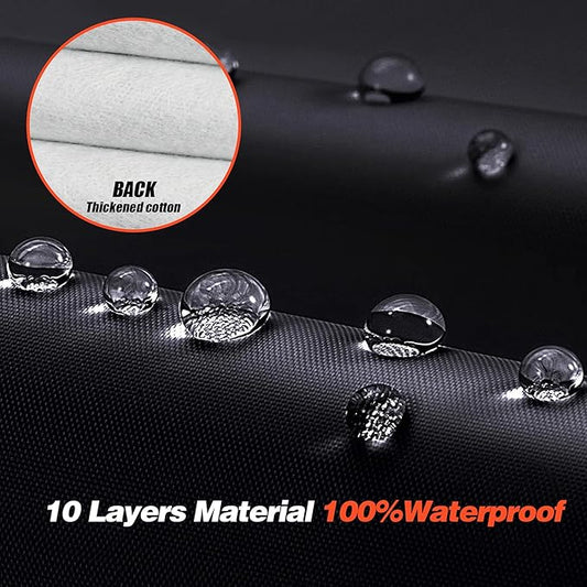Chevrolet Equinox Car Cover 100% Waterproof All Weather, Gift with Towel, 10 Layers SUV Car Cover Custom Fit 2005-2025 Chevry Equinox, Full Exterior Covers Rain Sun UV Protection with Door Zipper.
