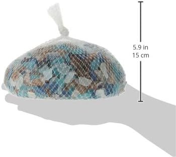 (05139 Aquarium Sea Glass, Pacific Mix, 4lb Bag