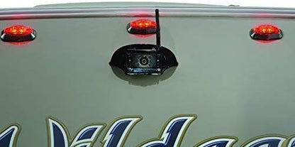 Furrion Vision S Wireless RV Backup Camera System with 7-Inch Monitor, 1 Rear Sharkfin, Infrared Night Vision, Wide-Angle View, Hi-Res, IP65 Waterproof, Motion Detection, Microphone - FOS07TASF