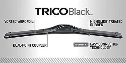 TRICO Diamond 20" + 20" Premium Automotive Replacement Windshield Wiper Blades (Set of 2), Passenger and Driver Side All-Weather Beam Wiper Blades for Select Vehicle Models