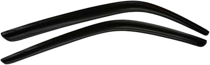 KPY Window Visor Compatible with 2005-2015 Toyota Tacoma Regular Cab, 2PC Rain Guard Vent Deflectors Tape-On, 2005 2006 2007 2008 2009 2010 2011 2012 2013 2014 2015 (Standard/Regular Cab Only)