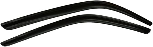 KPY Window Visor Compatible with 2005-2015 Toyota Tacoma Regular Cab, 2PC Rain Guard Vent Deflectors Tape-On, 2005 2006 2007 2008 2009 2010 2011 2012 2013 2014 2015 (Standard/Regular Cab Only)