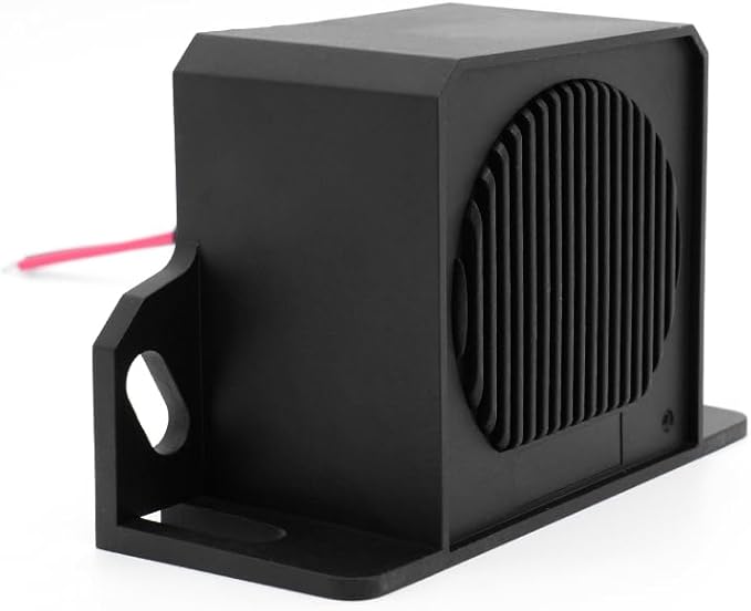 87dB-102dB Adjustable Backup Alarm – 12-24V Reversing Safety Alert for Vehicles & Machinery