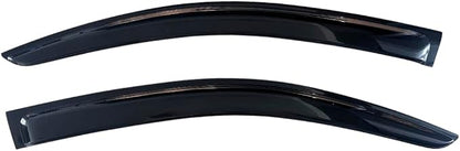 KPY Window Rain Guards Vent Visors Shades for 2002-2008 Dodge Ram 1500 Standard Cab, Window Wind Deflectors Shield for 2003-2009 Ram 2500 3500, 2003 2004 2005 2006 2007 2008 2009 (Standard Cab Only)