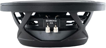Orion XTR Series XTR8SWD2 Free Air Slim Shallow Mount 8” Car Subwoofer, 1200W Max Power, 300W RMS, Dual 2 Ohm, UV Coated Cone, NBR Surround – OEM Sub Replacement Compact for Lexus, BMW, Nissan, & More