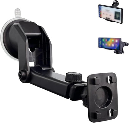 【Hieha】 2025 Wireless Portable Carplay and Android Auto, Carplay Screen for Car with Mirror Link/AUX/FM,7" Touchscreen Bluetooth 5.0, Marine Stereos for All Vehicles