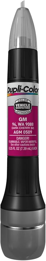 Dupli-Color AGM0509 Scratch Fix All-In-1 Exact-Match Automotive Touch-Up Paint – General Motors Dark Cherry – 0.25 oz. Paint Pen