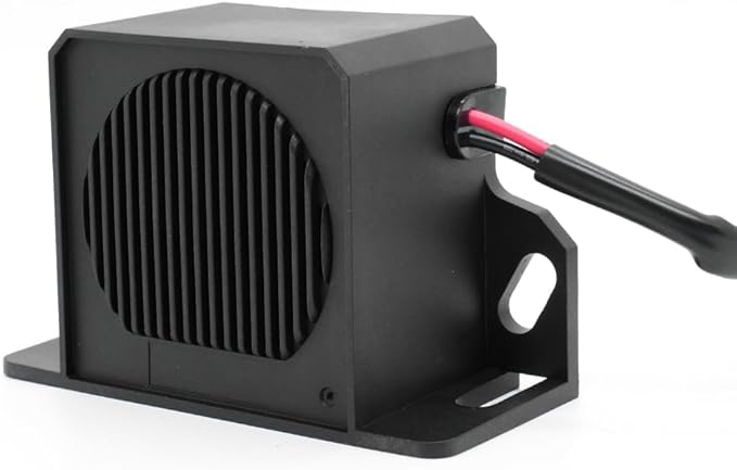 87dB~102dB beep Sound 12-24V Backup Alarm Reversing Alarm (12-24V 87~102dB 2 PCS)