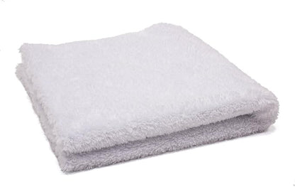 Autofiber Korean Plush Premium Edgeless Microfiber Detailing Towels - Pack of 10, White (16 inch x 16 inch)