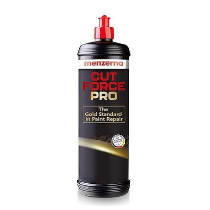 menzerna Cut Force Pro Car Polish 32 oz I Premium Polish with Heavy Cut and high Gloss Finish I Buffing & Polishing Compound for Car Maintenance I for Scratches & Sanding Marks I Car Body Repair