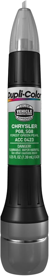Dupli-Color ACC0423 Scratch Fix All-In-1 Exact-Match Automotive Touch-Up Paint – Chrysler Forest Green Pearl – 0.25 oz. Paint Pen