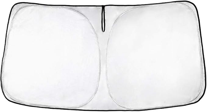 KUST Windshield Sun Shade for Dodge Caravan Mini Van 2008-2020 (NOT for Dodge Grand Caravan) Window Sunshade Sun Visor Protector Foldable Blocks UV Rays Keep Your Car Cooler