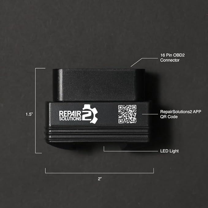 Innova 1000 Bluetooth OBD2 Scanner for iPhone & Android - Predict Car Problems Before They Happen - No Subscriptions - Detect Check Engine, ABS, SRS Issues for Cars 1996+