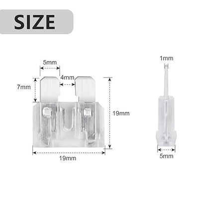 (80Pcs) 25Amp Standard Fuse, 25A Car Blade Fuses for Car/RV/Truck/SUV/Motorcycle/Boat