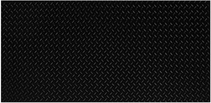 RESILIA Heavy Duty Garage Floor Runner & Protector Mat - Slip Resistant Diamond Plate PVC Mats - Water, Spill, & Stain Resistant, Black (4 feet x 10 feet), Made in The USA