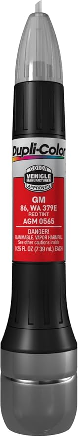 Dupli-Color AGM0565 Scratch Fix All-In-1 Exact-Match Automotive Touch-Up Paint – General Motors Red Tint – 0.25 oz. Paint Pen