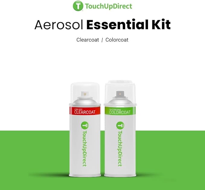 TouchUpDirect 8T6 Voodoo Blue Compatible with Toyota Exact Match Touch Up Paint Aerosol - Essential Kit