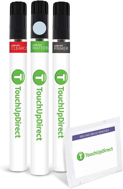 TouchUpDirect 781 Sea Glass Pearl Compatible with Toyota Exact Match Touch Up Paint Brush - Preferred Kit