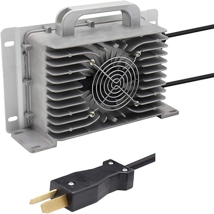36V 18A Golf Cart Battery Charger for 36 Volt Club Car/Yamaha with Crowsfoot Style Connector Crows Foot Plug Waterproof IP68