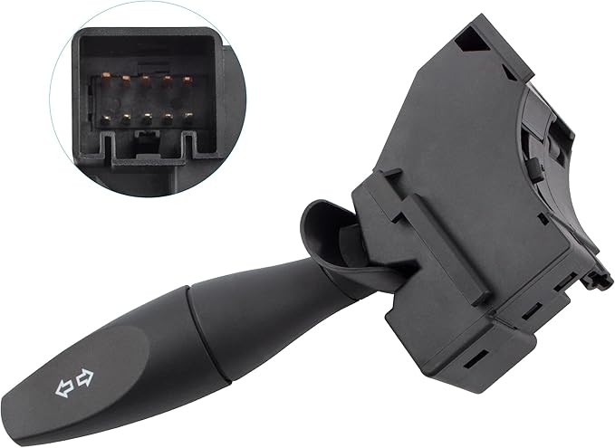 BOXI Multi-Function Combination Switch - Turn Signal and Headlamp Dimmer Switch Compatible for Ford Focus 2000 2001 2002 2003 2004 2005 2006 2007 | Replaces YS4Z-13341-AA YS4Z13341AA
