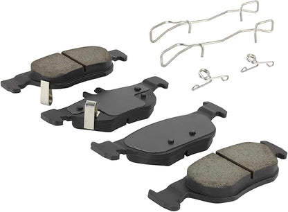 Premium Ceramic Rear Brake Pads (1001-2219C) Replacement for Mazda 3 2024-2019, 3 Sport 2024-2019, CX-30 2024-2020, MX-30 EV 2023-2022