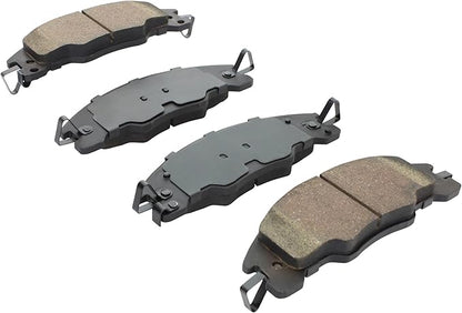 Premium Ceramic Front Brake Pads (1001-1339C) Compatible with Ford Focus 2008-2011