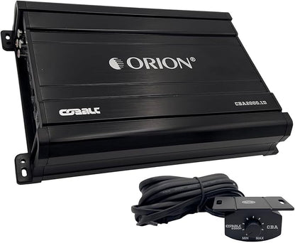 ORION CBA2000.1D Amp 2000W Max Amplifier + COKIT4 4GA Wiring Kit Combo for Car Audio VC Systems