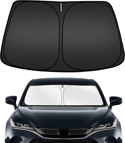 ARISMOTOR Windshield Sun Shade for Toyota Venza 2021-2024, Custom Fit Foldable Front Window Sunshade Sun Visor Protector, Block UV Rays Keep Your Car Cooler