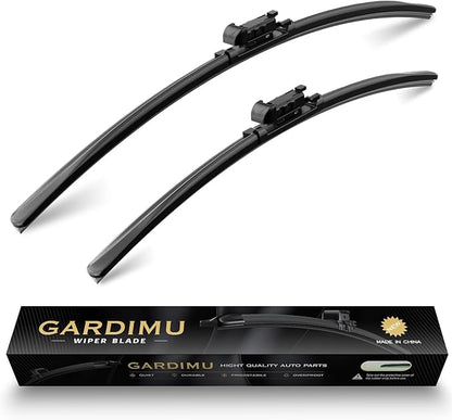 Front Windshield Wipers, 2-Piece Set for BMW 4 Series 428i 430i 435i 440i 2014 2015 2016 2017 2018 2019 2020 - Automotive Replacement Front Wiper Blades for Car Window