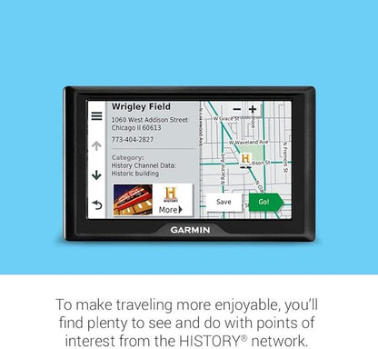 Garmin Drive 52, GPS Navigator with 5-inch Display, Simple On-Screen Menus and Easy-to-See Maps (Renewed)