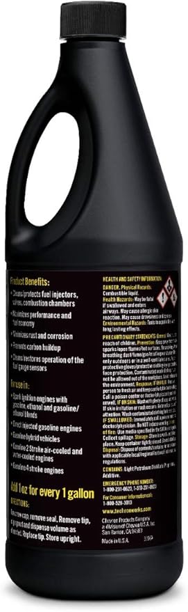 TECHRON - 266701317 Techron Concentrate Plus Fuel System Cleaner, 32 oz