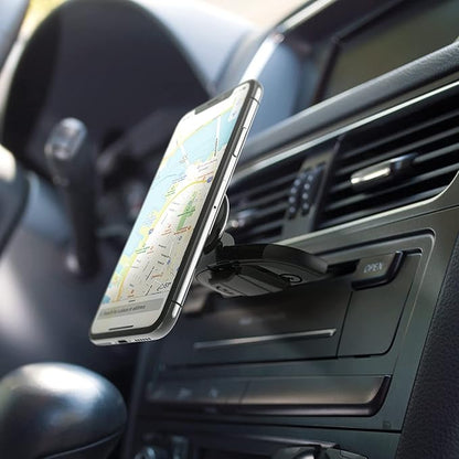 iOttie iTap 2 Magnetic CD Slot Car Mount Holder, Cradle for Samsung Galaxy S22, Google Pixel 7, Motorola Moto G, OnePlus 10, Sony Xperia & Other Android Smartphones, Black