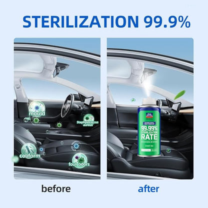 Glodway Whole Car Air Refresher Spray,Odor Eliminator Eliminates Strong Vehicle Odors,Green Tea Scent-6 Ounce Spray Bottle (Plack of 2)