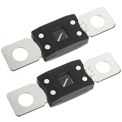 60A MEGA High Current Fuse - 60 Amp Bolt-on Fuse for Cars, Trucks, Construction Vehicles, Buses, Caravans (2 Pcs)
