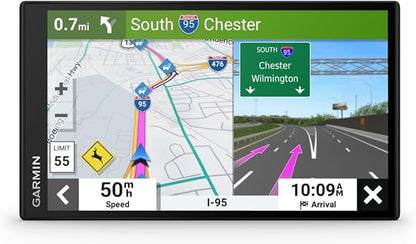Garmin DriveSmart 55 EX with Traffic, 5.5-inch Car GPS Navigator with Bright, Crisp High-Resolution Maps, Garmin Voice Assist, Smart Notifications and Hands-Free Calling